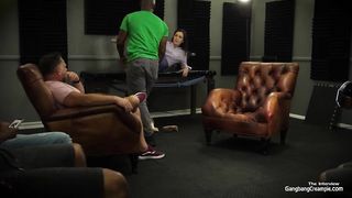 Gangbang Creampie - Freaky Hot Milf Teacher Gets Fucked By Muscular Studs