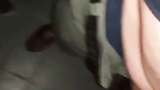 Sex shop Video booth mutual jerk off..big rope cum shot