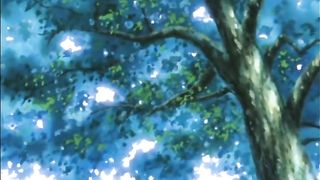 Blonde hentai girl gets gangbanged