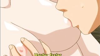 Blonde hentai girl gets gangbanged