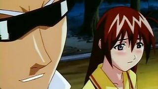 Threesome fuck in sexy hentai movie