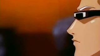 Threesome fuck in sexy hentai movie