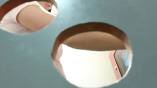 So 2 girls walk into a sex store with glory holes