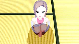 CUTE GIRL PUTS ON SEXY MAID COSTUME AND MAKES MY BIG COCK VERY EXCITED 3D HENTAI 83