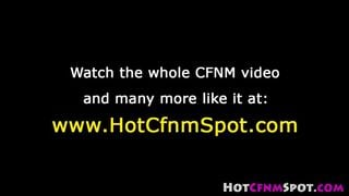 Cfnm babe gives head