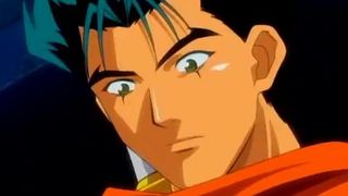 Sex video anime with gal drenching under man