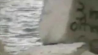 Sex in a cave by the Beach