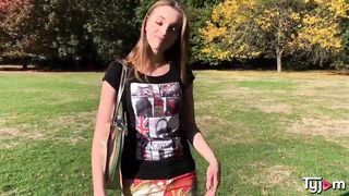 Hot petite slut Vika Lita is into BDSM hardsex