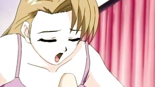 Anime dick brings hot busty girl to ecstasy