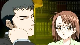 Kinky girls threesome gets hentai lesbian fun