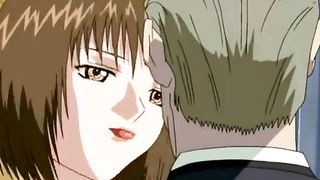 Kinky girls threesome gets hentai lesbian fun