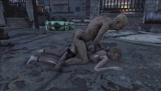 Fallout 4 Katsu and Ghoul