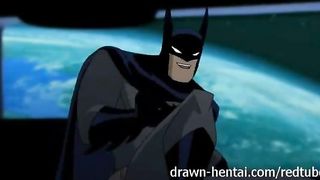 Justice League Hentai - Two chicks for Batman