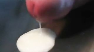 cumshots closeups uncut foreskin sperm ejaculation jerkoff