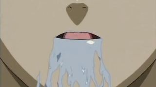 Horny hentai strapon fuck for submissive gals