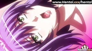 Busty Hentai Hot Teen In Leotard Hard Fucking For Creampie