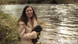 Yanks Amber Masturbates Outdoors