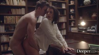 Deeper. She's Taught a Kinky Lesson About Black Mail