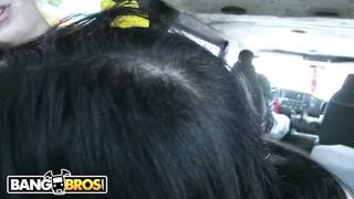 BANGBROS - Young Babes Chloe Taylor & Kimberly Wild Getting Wrecked In Van