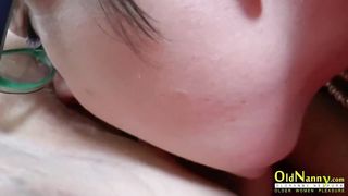 OldNannY Two Busty Meaty Lesbian Milfs Playing