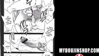 MyDoujinShop - Sexy Heroine Gets Double Teamed & Gangbanged With Creampie Street Fighter Chun Li Hentai Comic