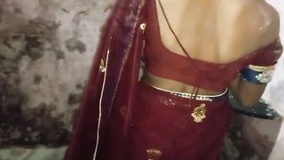 Indian girl saree sex with boyfriend at home