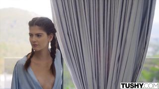 TUSHY – Euro hotties Emile & Sara are anal threesome pros