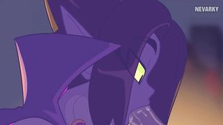 「Intercourse with the Vampire」by Nevarky [Original Animated Hentai]