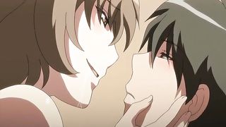 Big titted hentai schoolgirl gets pumped