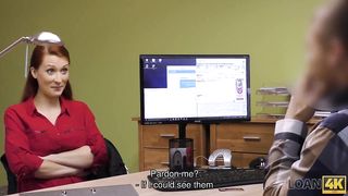 LOAN4K. Isabella gives her shaved vagina for fucking to get big loan