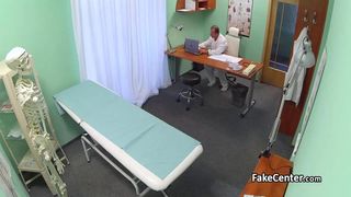 Brunette student fucked by doctor