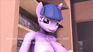 Twilight Sparkles First Non-Pony Experience (Alternate Angles, Title And Subtitles) VP8