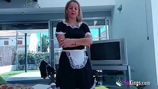 I pay money a cleaning lady to have sex in my place