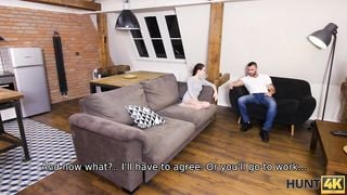 HUNT4K. Smart hunter offers boy a good price for his lovely girl