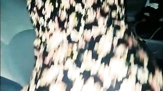 Caught my Big Booty Neighbor at her Car