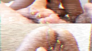 My Step-sister Caught me while Jerking off and Decided to help me