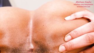 Ebony Giantess Toilet Worship for Tiny Ass Slave