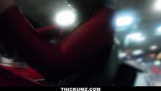 Phat Ass Babe Brooklyn Gray Rides Stranger in a Hotel Room