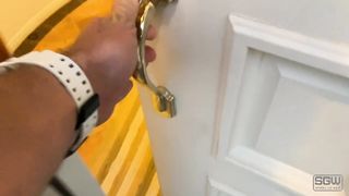 Hot Blonde and Sexy Brunette have a Threesome with a Sexy Guy