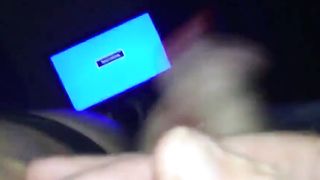 Sissy cums while being fucked