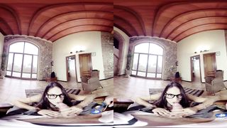 BaDoinkVR 180 - Naughty Schoolgirl Gets a D: Carolina Abril