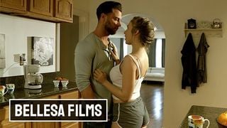 Bellesa - Hot Babe Lena Paul Didnt Cum for a Month and Seth Gamble to the Rescue