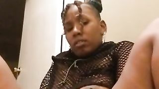 Home alone Masturbating with my Panties on