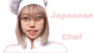 Japanese Female Chef Hungry Hard Cock 美尻娘の華奢な体を味わう