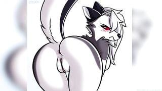 Loona Compilation Furry Yiff(Helluva Boss Loona Slideshow)