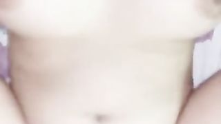 नेपाली केटि को पुती र चाक चिक्दै