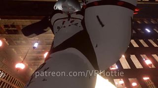 Tattoo White Haired Hentai Babe Strip Face Ride Blowjob Doggy Koikatsu Flexible POV Lap Dance