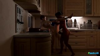 Futa Lovingly Fucks his Girlfriend (3D Hentai)