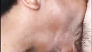 Hung White Boy Grabs Black Bitch Head Fuck