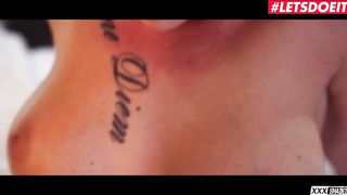 XXXShades - Christina Shine Busty Hungarian Babe Fucked Hard in Front of Cuckold Husband - LETSDOEIT